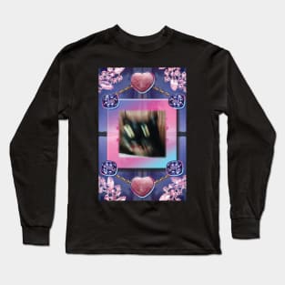 fast cat smashes the dang buy button Long Sleeve T-Shirt